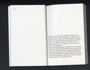 Bild:  Tender Darkness. Spread pages, 200pp. 