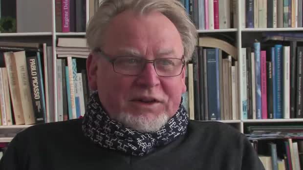 Picture: Heinrich Klotz. Gedenken zum 80. Geburtstag