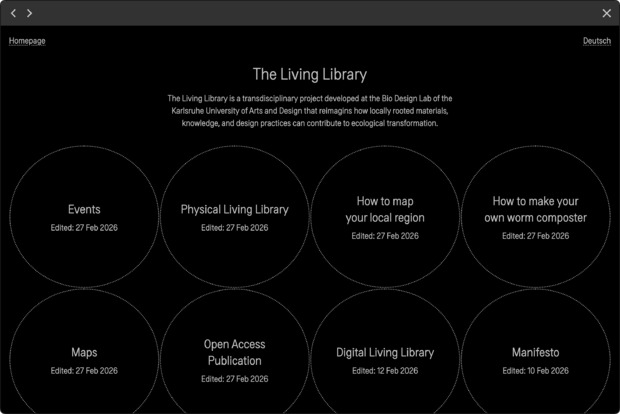 Picture: Startseite (Digitale Living Library)