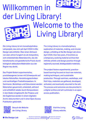 Bild:  Living Library Poster