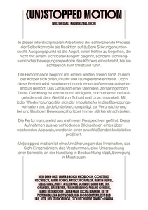 Bild:  (Un)Stopped Motion