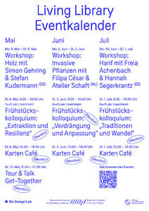 Bild:  Living Library Poster