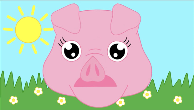 Picture: Love over Taste Sticker – Screenshot from the Animation