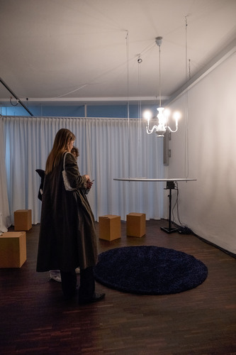 Bild:  Dokumentation MS Guilty Pleasure im Architekturschaufenster Karlsruhe