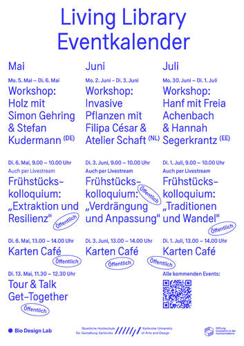 Bild:  Living Library Poster