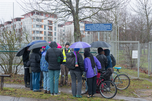 Bild:  Stadtführung durch Karlsruhe im Rahmen von Umpolen im Januar 2026