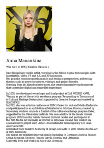Bild:  CV Anna Manankina