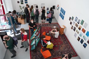 Bild:  Ausstellungsansicht Unsichtbares Sichtbar Machen 