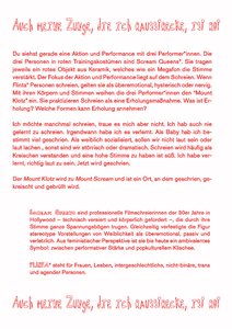 Bild:  Auch meine Zunge, die ich rausstrecke, ist rot 