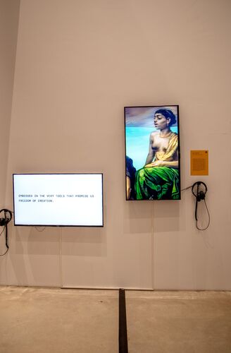 Bild:  Exhibition "Frameworks of Fiction", Kunsthalle Mannheim