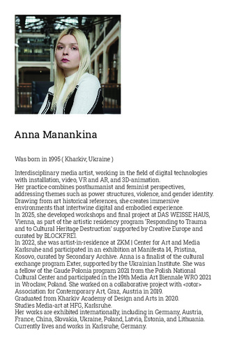 Bild:  Anna Manankina portfolio