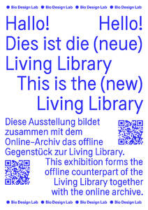 Bild:  Living Library Poster