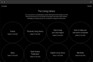 Bild:  Startseite (Digitale Living Library)