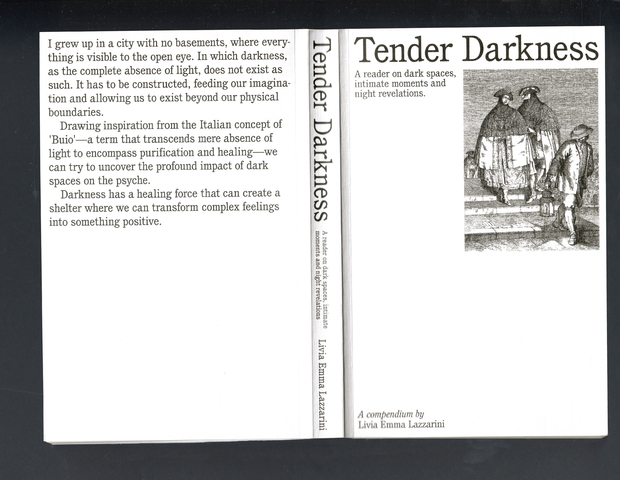 Bild:  Tender Darkness. Cover spread, 200pp.