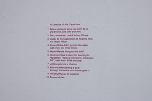 Picture: In Defense of Mis Caprichos – list 