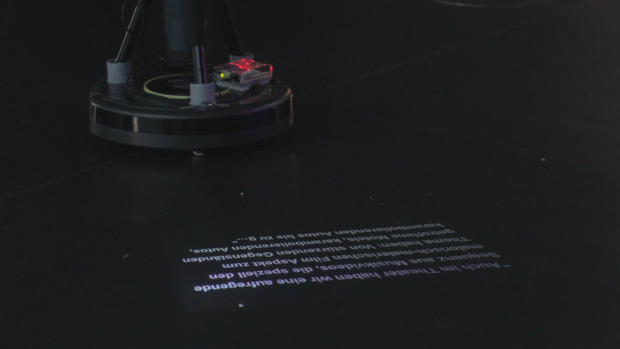 Bild:  Weibelmaschine Roboter